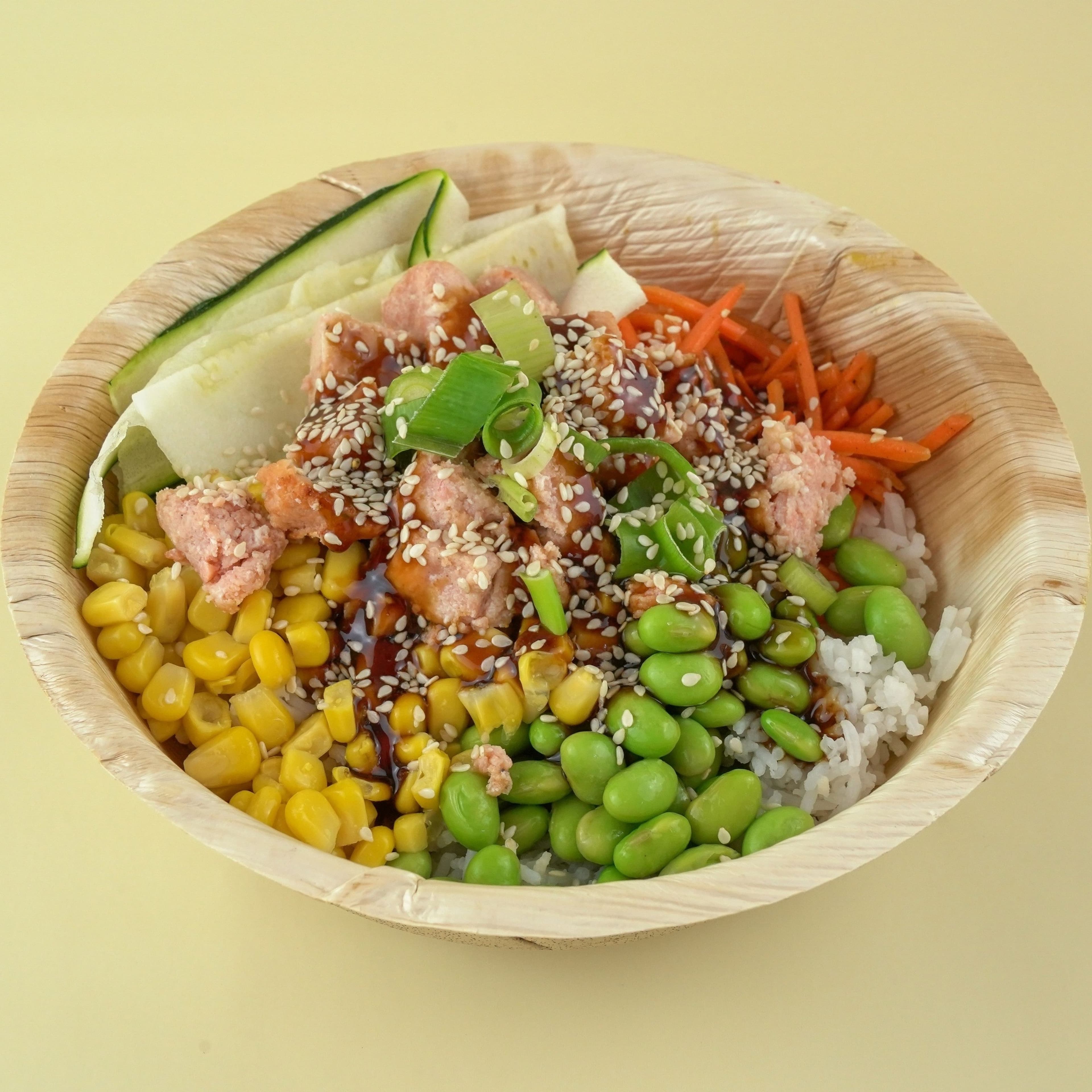 Wildlachs Teriyaki Bowl von Maja Bowls